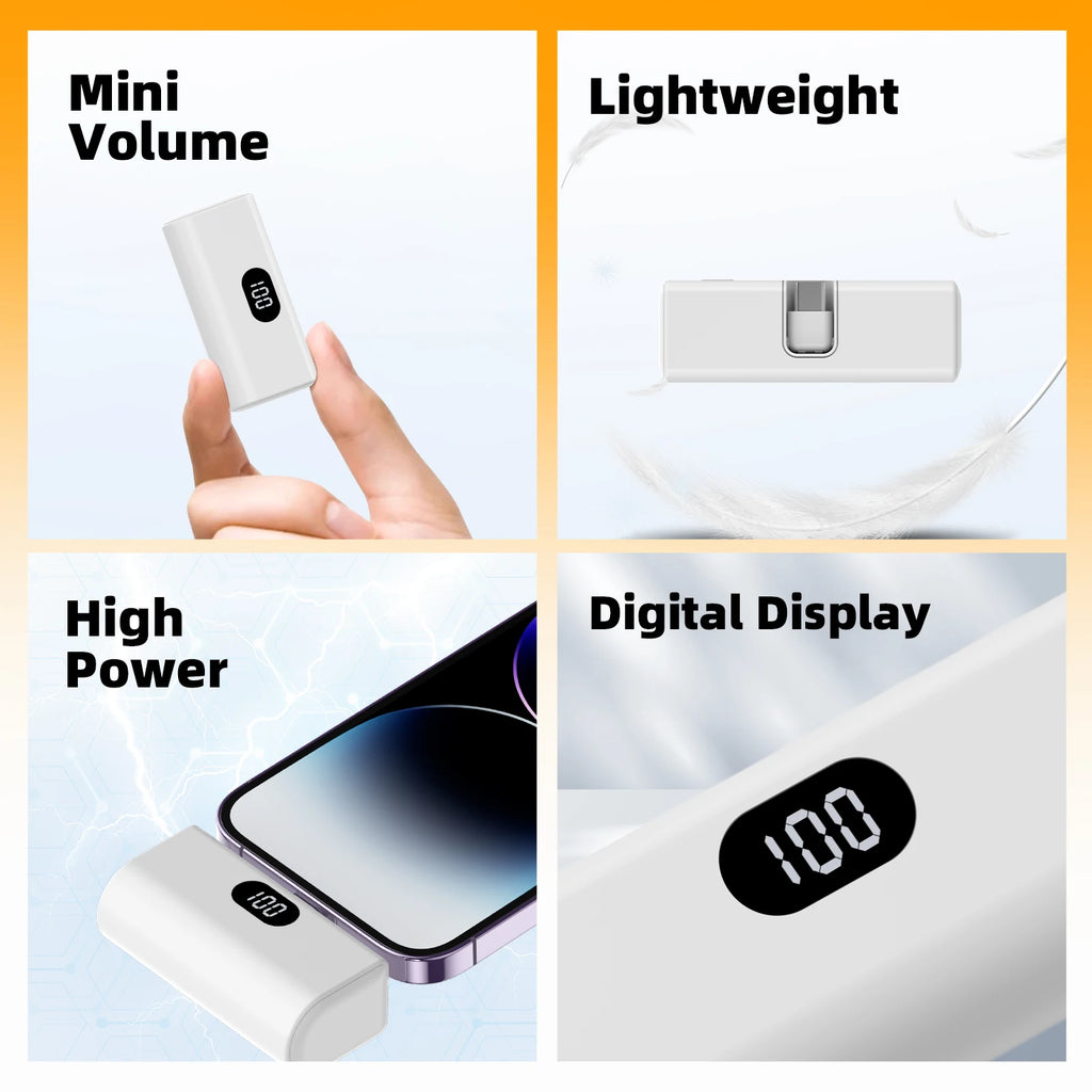 lightweight portable power bank.
