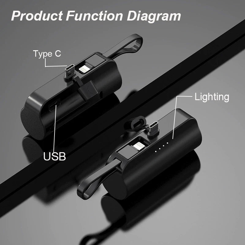 Mini Power Bank Portable